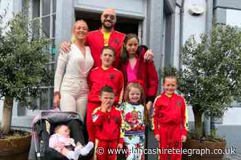 Tyson Fury and family enjoy day out at Morecambe Hotel and Restaurant
