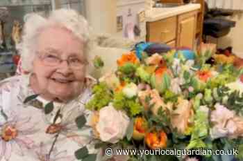 Liam Neeson sends Signature Care Home Purley resident birthday gift