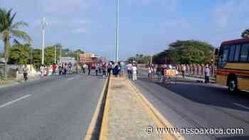 Va por cuarto día bloqueo en Tehuantepec, ante incapacidad de edil - www.nssoaxaca.com