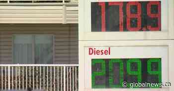Gas prices up in Saskatchewan with more increases expected in coming weeks - Global News