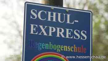 Schulexpress in Lohfelden - Video: | hessenschau.de | TV-Sendung - hessenschau.de