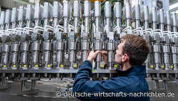 Deutsche Industrieaufträge nach Kriegsausbruch eingebrochen