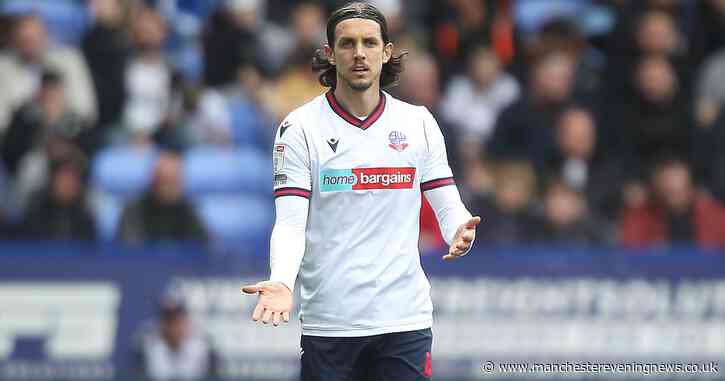 MJ Williams injury update as Bolton midfielder sets League One target for Wanderers next season - Manchester Evening News