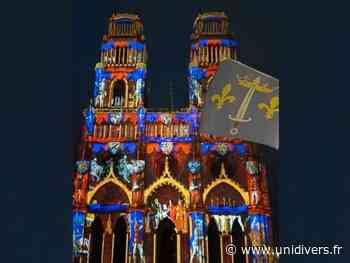 Son & Lumière sur la cathédrale Cathérale Sainte-Croix d’Orléans mercredi 3 août 2022 - Unidivers