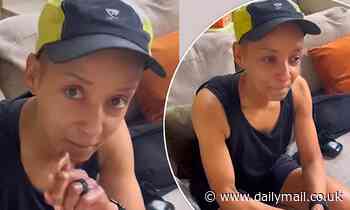 Adele Roberts breaks down in tears as she watches video of late Tom Parker - Daily Mail
