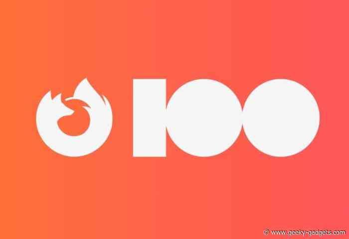 Firefox 100 browser includes language switcher and credit card autofill
