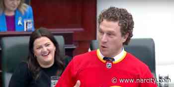 An Alberta MP Showed Up To Work In A Calgary Flames Jersey & It's The Most Canadian Thing Ever - Narcity Canada