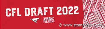 Calgary Adds Eight Via Cfl Draft - stampeders.com