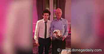 Barry McNamee gives match ball from Ryan McBride’s final game to family - Donegal Daily