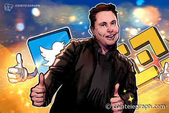 Binance commits $500M to co-invest in Twitter with Elon Musk