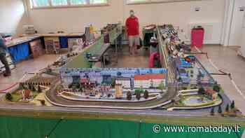 Torre Maura: Daniele realizza un plastico lungo 19 metri che riproduce una ferrovia