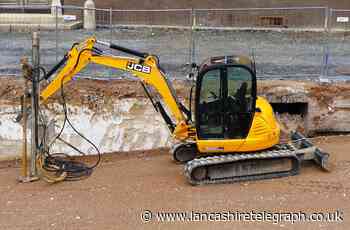 Stolen digger from Rossendale worth £14,000 found in Bedfordshire