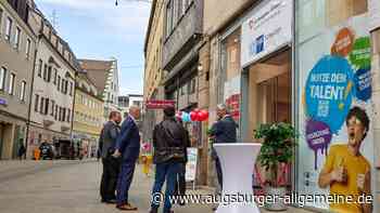 Im Pop-up-Store in der Annastraße gibt es viele Informationen zur Ausbildung