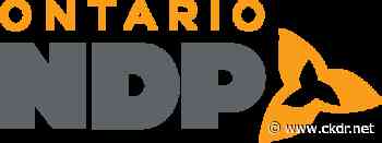 NDP Candidate Introduced In Kenora-Rainy River - ckdr.net