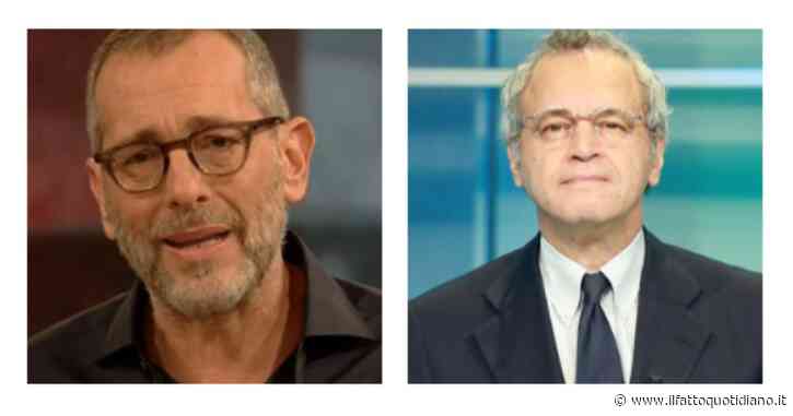 Polemiche sui talk show, Corrado Formigli su Enrico Mentana: “Mi pare abbia mandato in onda un’intervista al portavoce di Putin”