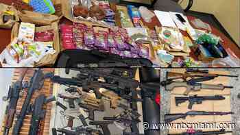 Man Arrested, Large Amount of Guns and Drugs Seized in Broward Gang Investigation