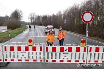 Sperrung auf der Umgehungsstraße
