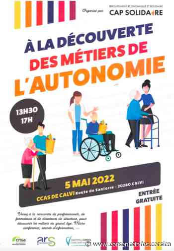Calvi : une journée consacrée à la découverte des métiers de l'autonomie | Brèves - Corse Net Infos