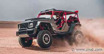 The Brabus Crawler Is an Absurd Tube-Frame Dune Buggy With 900 HP     - CNET