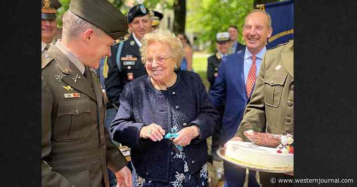 77 Years Later, U.S. Soldiers Replace Woman's Birthday Cake They Took from Home in Italy During WWII