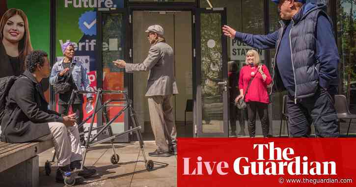 Tories face test on cost of living and Partygate as people vote across the UK – live