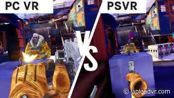 Fracked Graphics Comparison - PSVR vs PC VR! - UploadVR