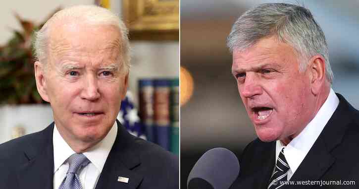 Franklin Graham Obliterates Biden's Claim That the 'Right' to Abortion Comes from Being a 'Child of God'