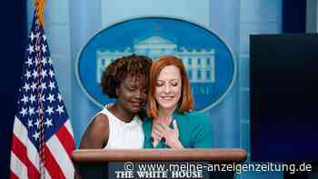 Erste schwarze Biden-Sprecherin: Jean-Pierre folgt auf Psaki
