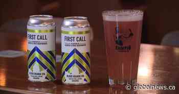 ‘First Call’ beer supports Alberta first responders