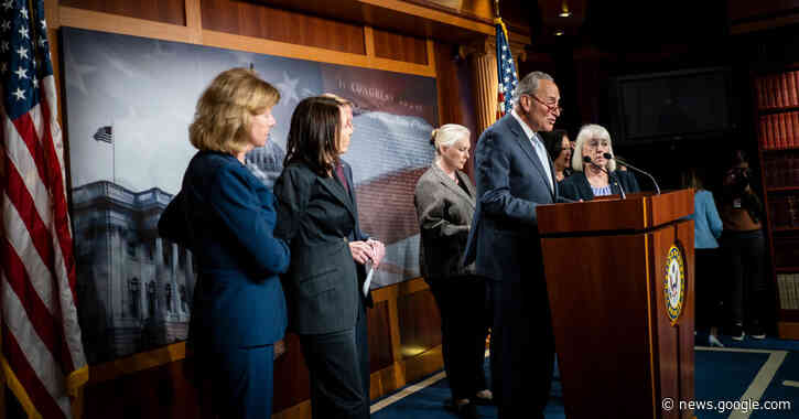 Democrats Plan a Bid to Codify Roe, but Lack the Votes to Succeed - The New York Times