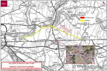 Travaux sur la RD1029 à Villers-Bretonneux - Conseil départemental de la Somme