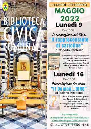 Roberto Centazzo al “Lunedì letterario” di Varazze presenta “Il rappresentante di cartoline” - Liguria Notizie