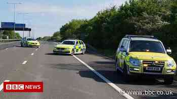 M11 southbound reopens in Essex after collision
