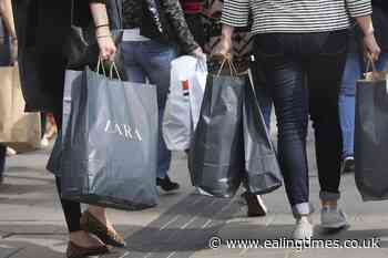 UK shopper footfall records encouraging improvement - Ealing Times