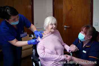 Half of over-75s in England receive Covid vaccine 'spring booster' - Ealing Times