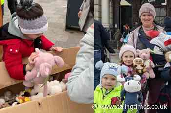 Thousands of toys delivered to Ukrainian children have helped them 'shine' - Ealing Times