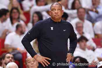 WATCH: Philadelphia 76ers Head Coach Doc Rivers Holds Press Conference Following Game 2 Loss Against Miami Heat - CBS Philly