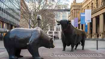 Kurssturz bei Dow, Dax und Kryptowährung Bitcoin sowie Tech-Crash an der Nasdaq