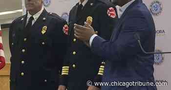 Aurora swears in new fire chief, deputy chief - Chicago Tribune