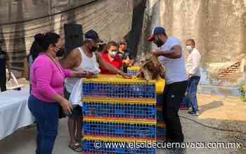 Entregan 140 paquetes de pollas ponedoras - El Sol de Cuernavaca