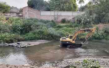 Con recursos propios Jojutla limpia y desazolva ríos - El Sol de Cuernavaca