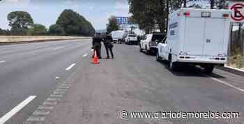 Hallan cadáver semienterrado en la autopista México-Cuernavaca - Diario de Morelos