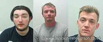 Hunt for trio of men following spate of violent crimes