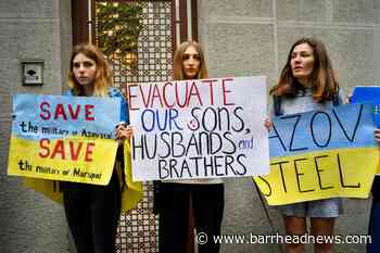 Defenders inside Ukrainian steel mill refuse to surrender - Barrhead News