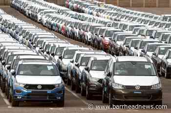 Annual car sales forecast lowered by 9 amid semiconductor shortage - Barrhead News