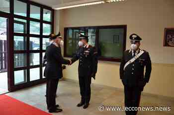 CARABINIERI, IL COMANDANTE INTERREGIONALE “PASTRENGO” VISITA IL PROVINCIALE A LECCO - Lecconews