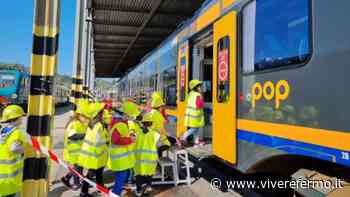 Fermo: alunni della primaria del Tiro a Segno in visita alla direzione regionale di Trenitalia - Vivere Fermo