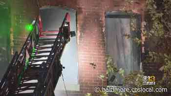 Body Found After Fire Burns Multiple Vacant Homes In West Baltimore - CBS Baltimore