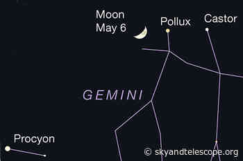 This Week's Sky at a Glance, May 6 – 14