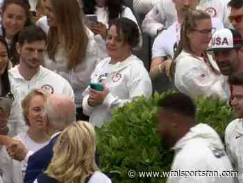 Biden welcomes Olympians from Team USA to the White House :: WRALSportsFan.com - WRALSportsFan